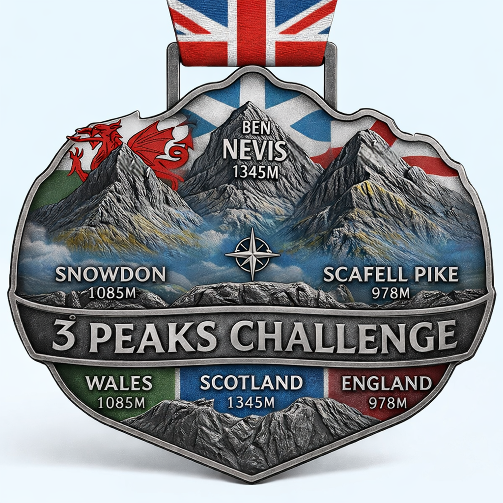 The Three Peaks Challenge – 25.5 Miles