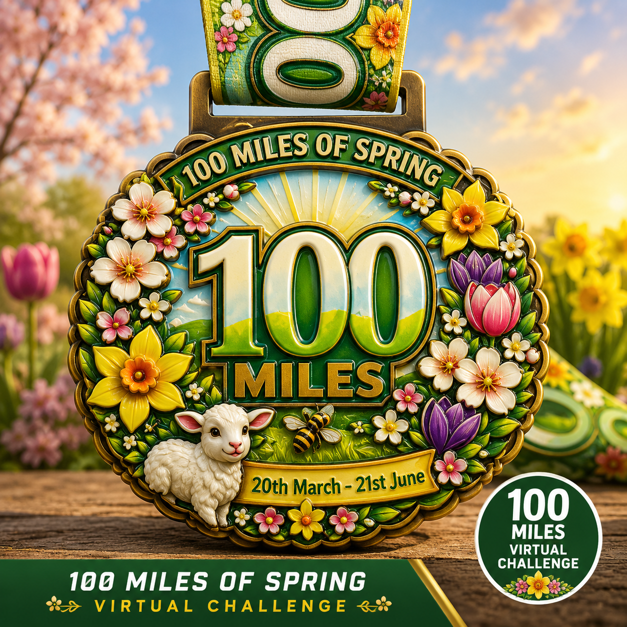 Spring 100 Miles Challenge