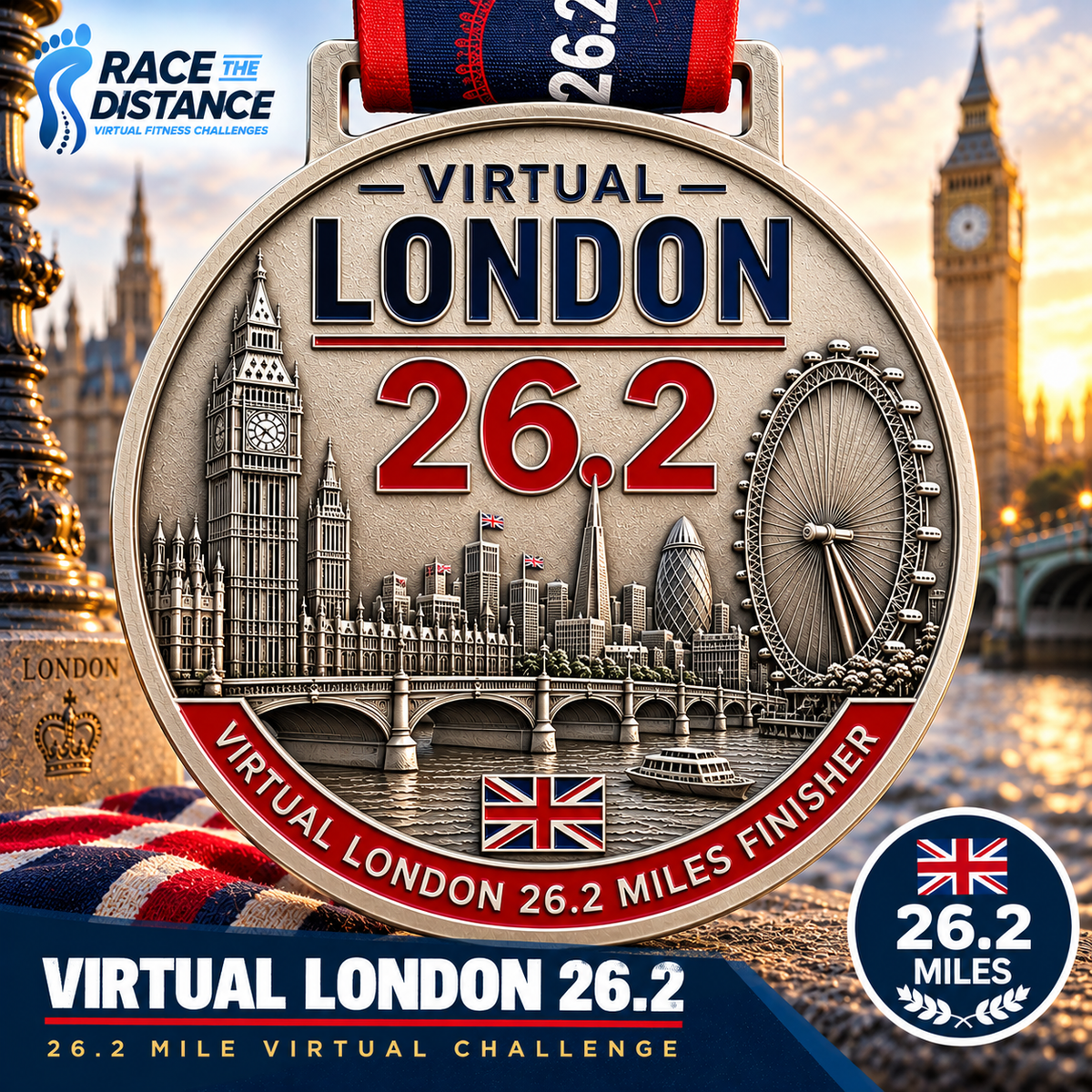 Virtual London 26.2 Mile Challenge