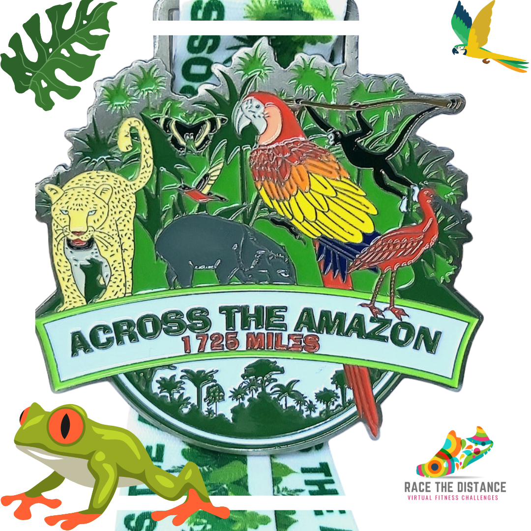 Across the Amazon 1725 mile Challenge *live tracking map*