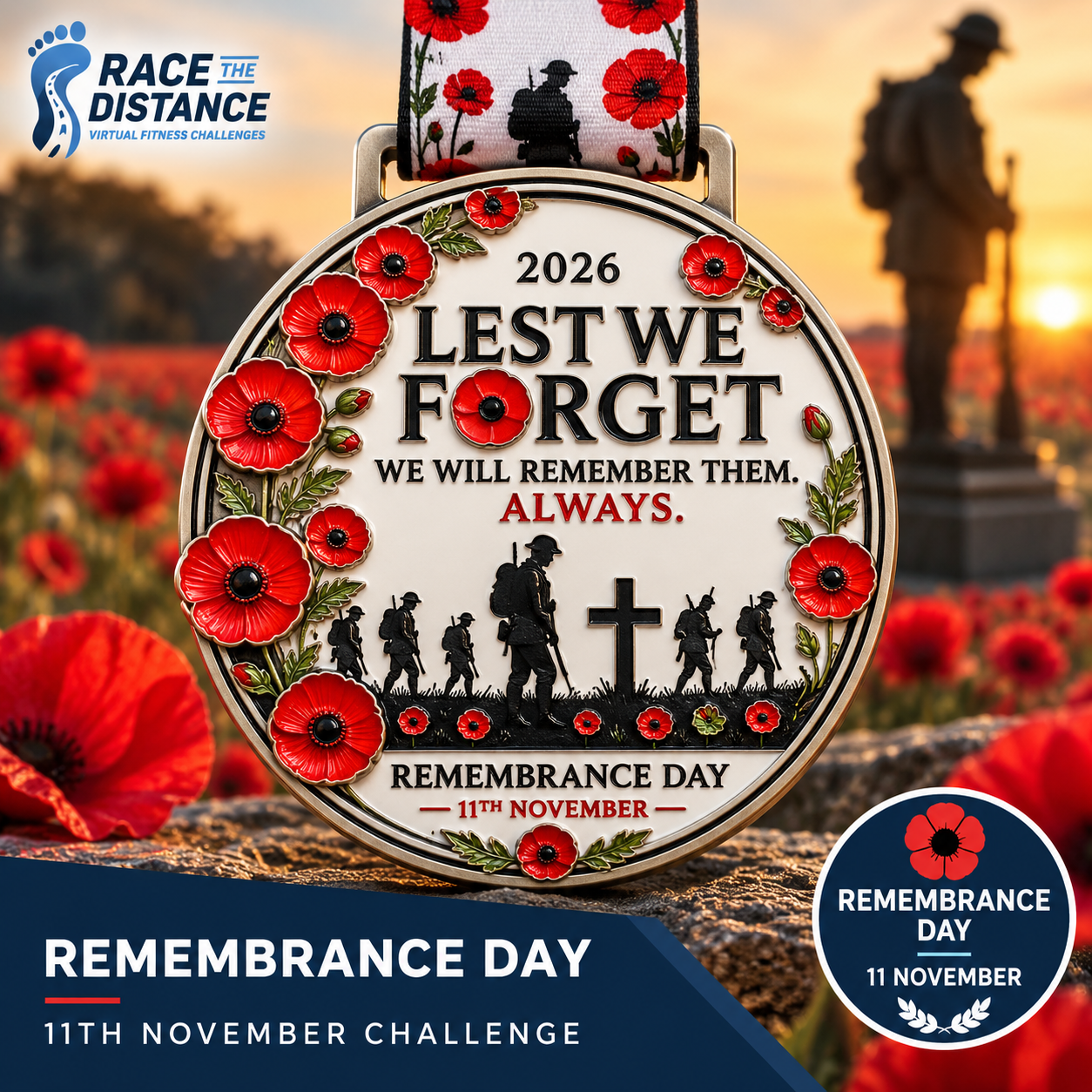 Remembrance Day 11 Mile Challenge 2026
