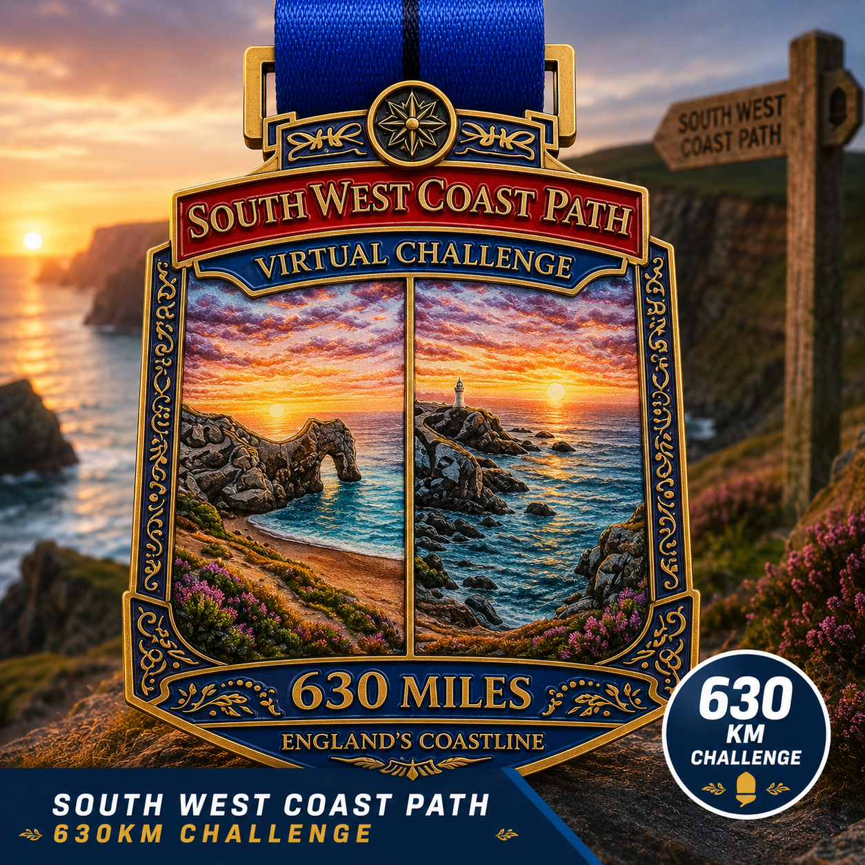 South West Coast Path Challenge – 630KM