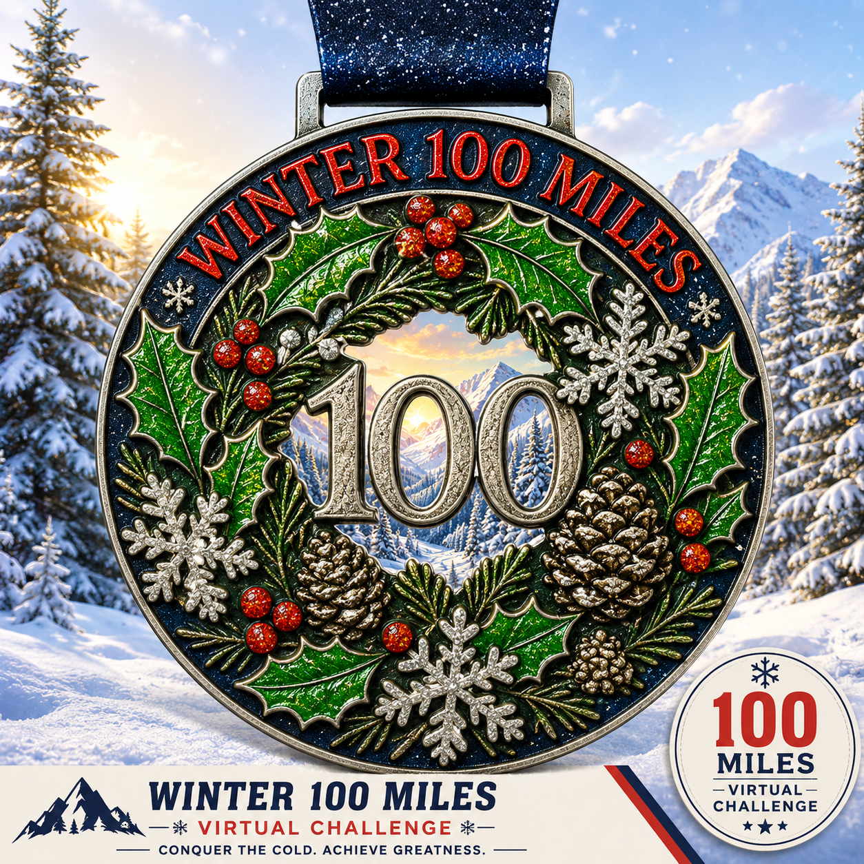 Winter 100 Miles Challenge