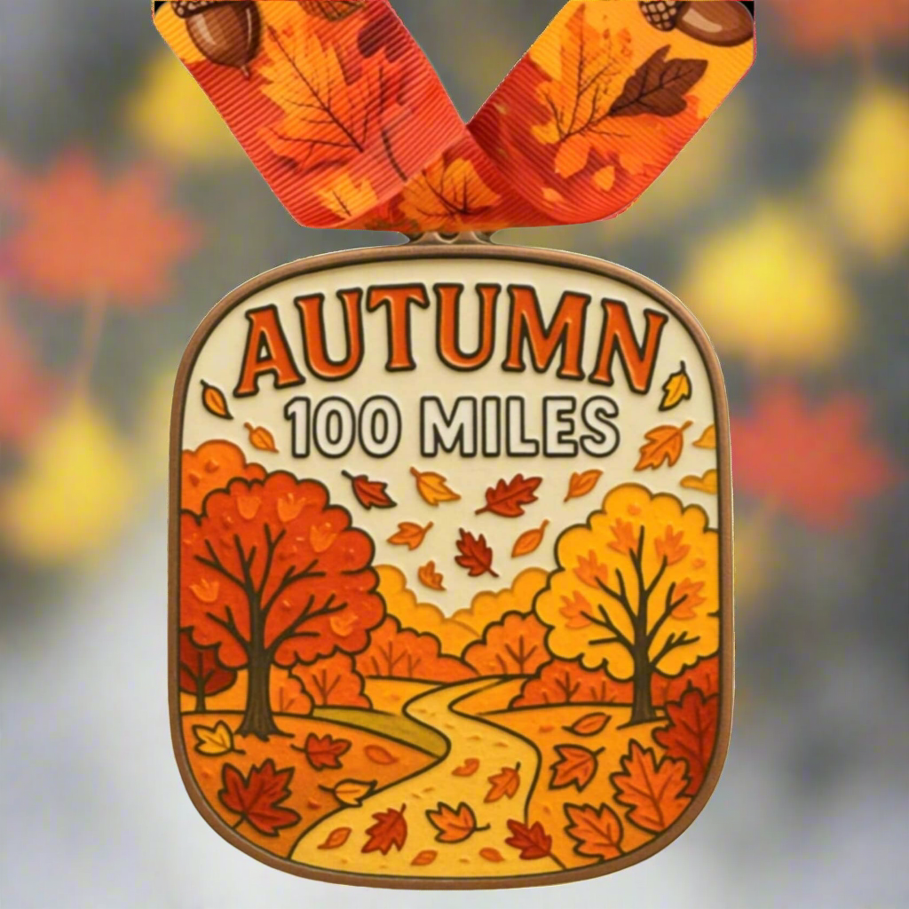 Autumn 2025 100 Mile Challenge *live tracking map*