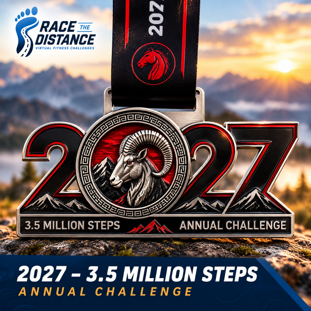 2027 – 3.5 Million Steps Annual Challenge