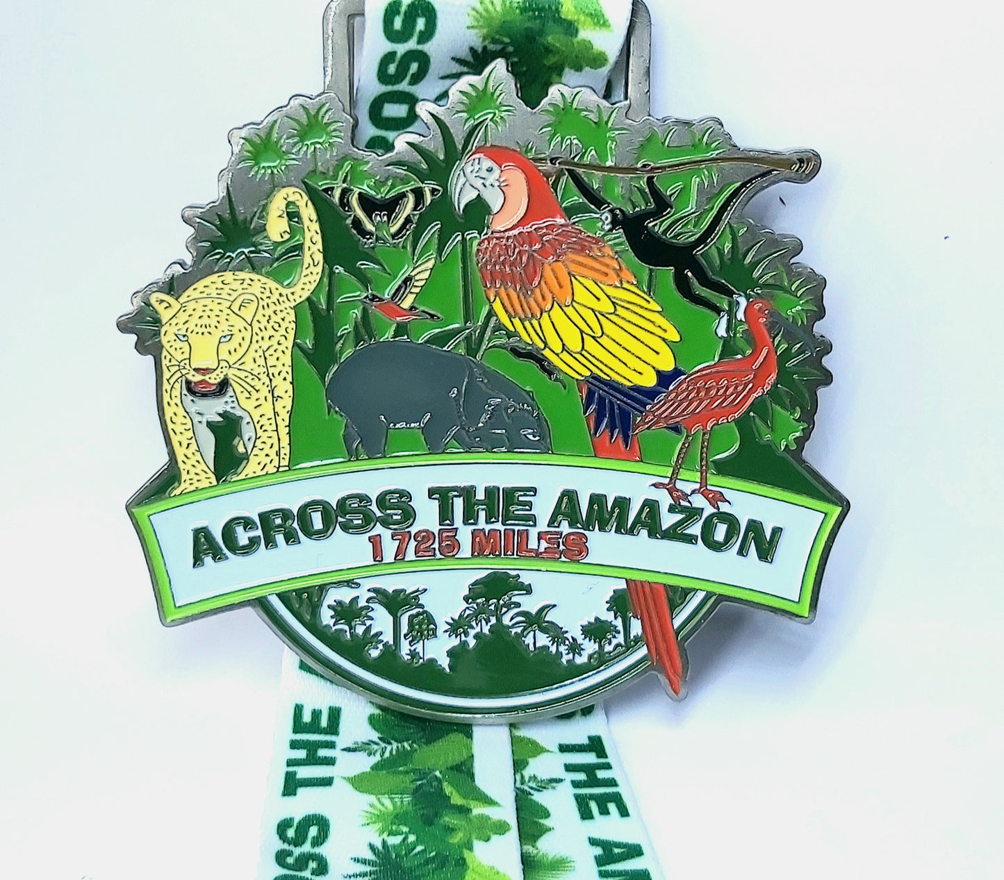 Across the Amazon 1725 mile Challenge *live tracking map*