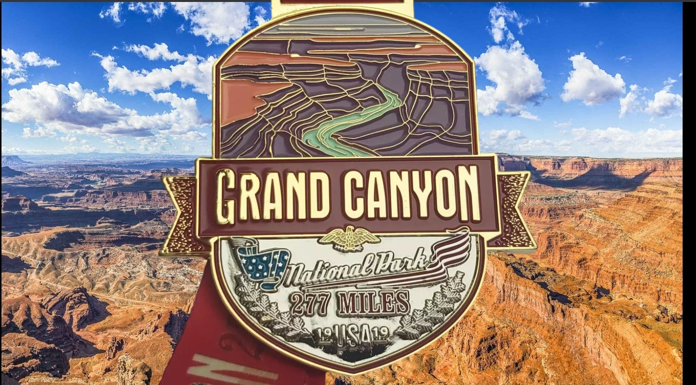 GRAND CANYON 277 mile Challenge. live tracking map