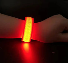 Running LED Lights Wristband Be Seen this Winter!