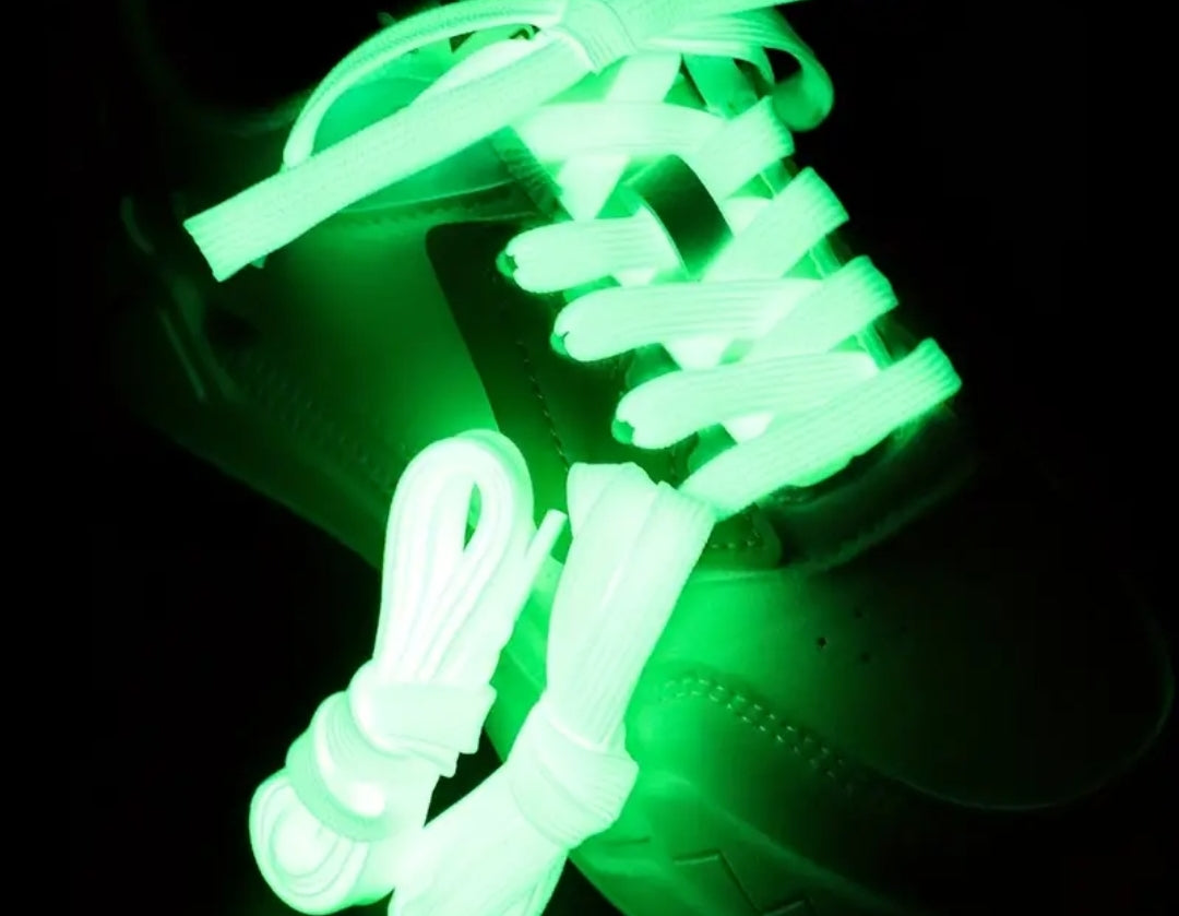 Glow in the Dark laces.