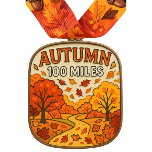 Autumn 2025 100 Mile Challenge *live tracking map*