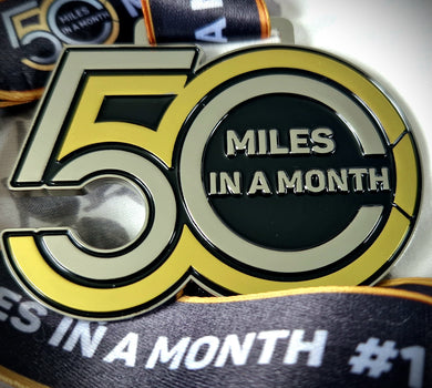 50 Miles in a Month  #1 *Live tracking map*