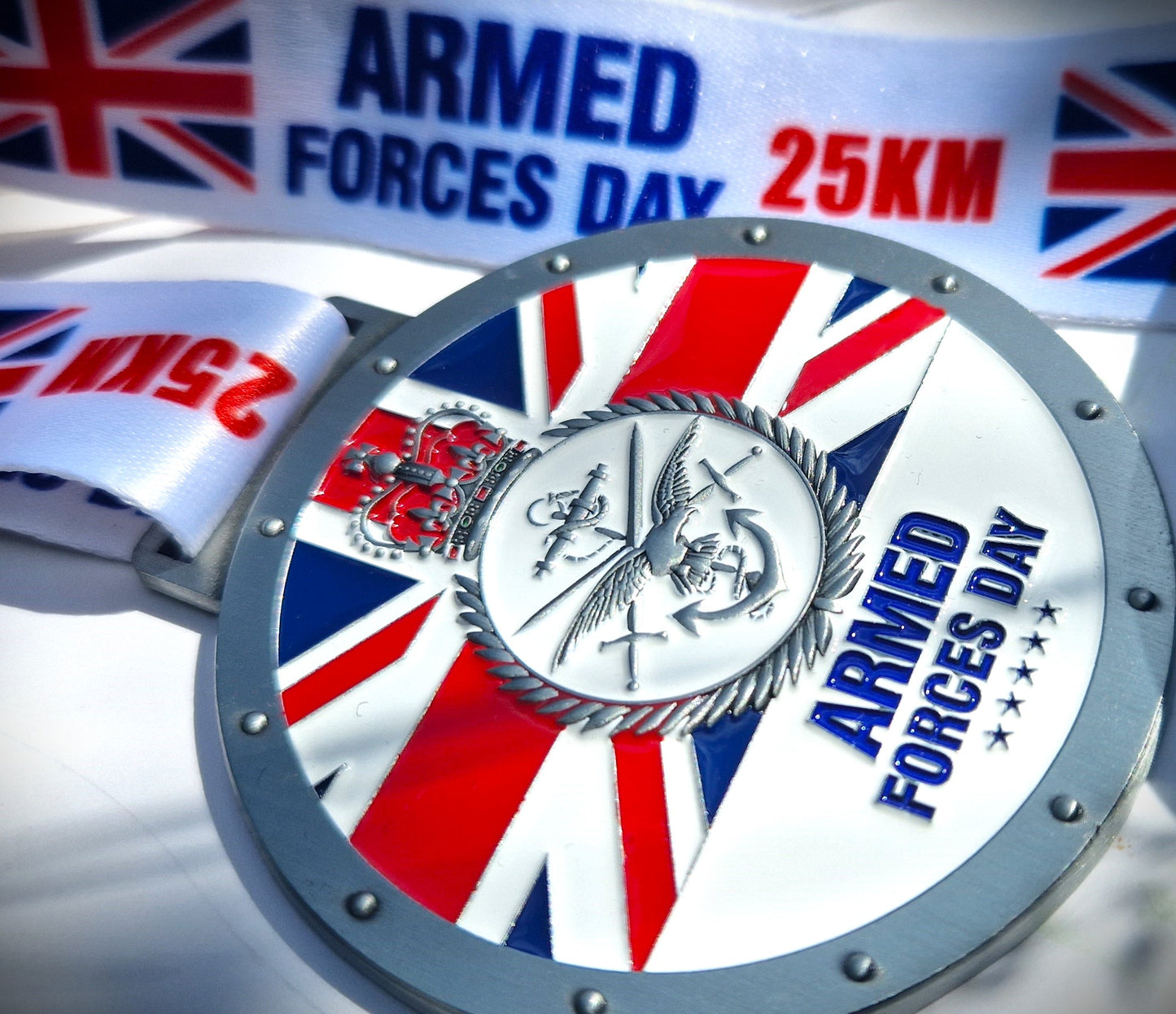 Armed Forces Day 25km Challenge *live tracking map*