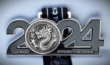 2024 1000 Mile Annual Challenge *Full Tracking Map, Massive medal*