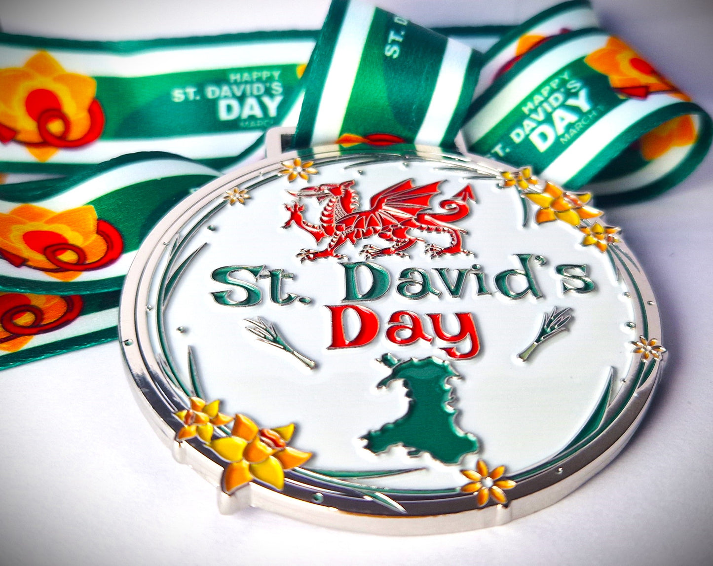 St David's Day Challenge. 2k, 5k, 10k, half, marathon