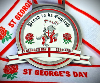 St George's Day Challenge 2024 (2k,5k,10k, half or marathon)
