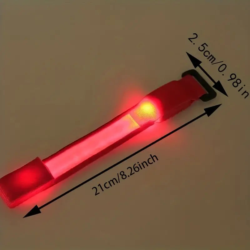 Running LED Lights Wristband Be Seen this Winter!