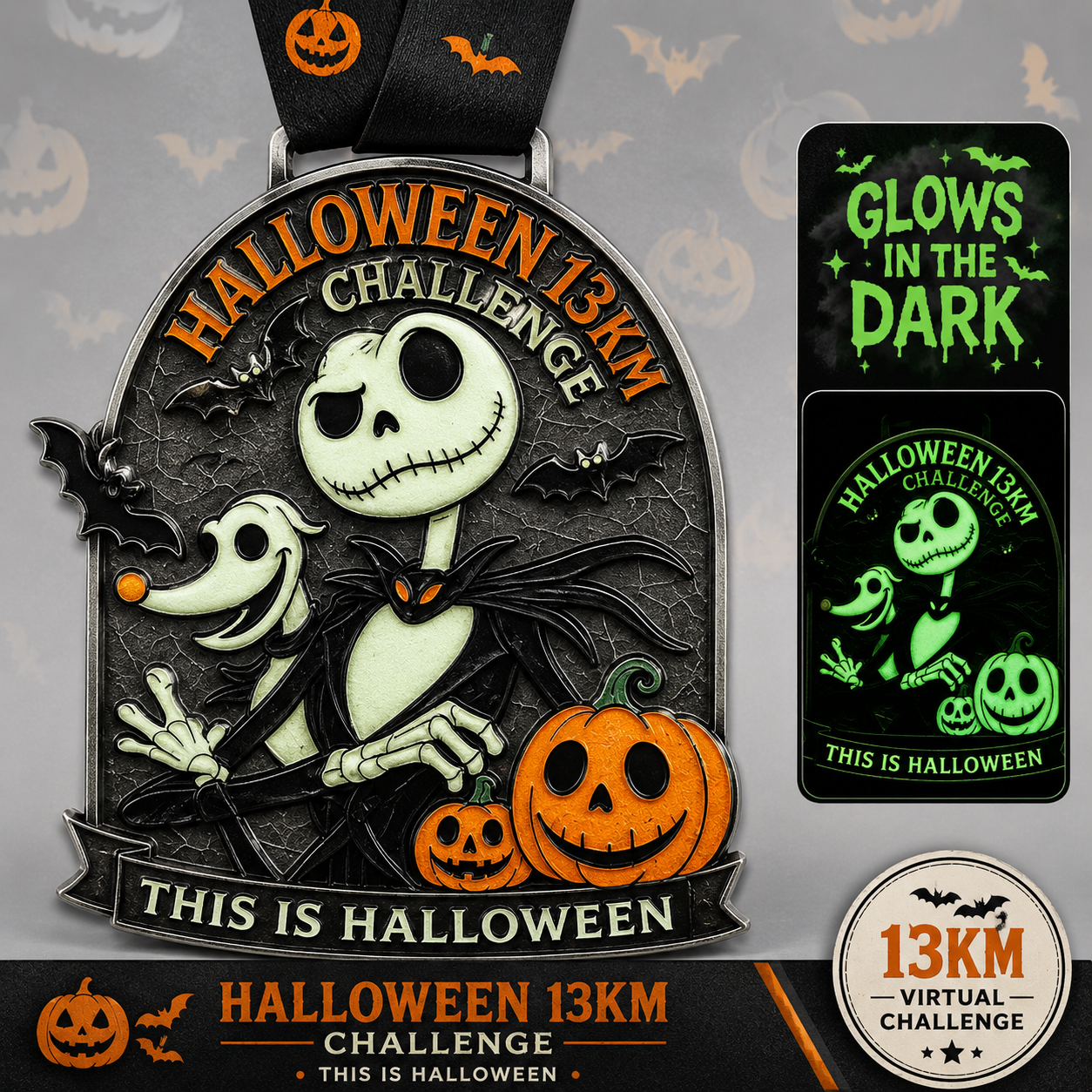 🎃 Halloween 13 km Virtual Challenge 🎃