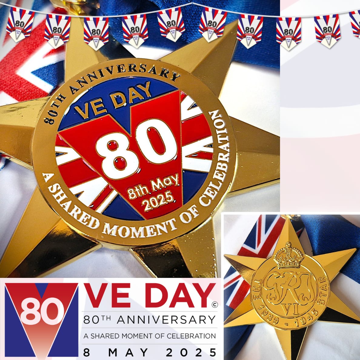 VE Day 80th Anniversary. 80km/8.0km