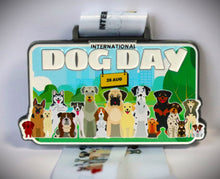 International Dog Day Challenge **3/4 week delivery time** 2k,5k,10k, half, marathon.