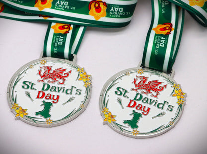 St David's Day Challenge. 2k, 5k, 10k, half, marathon