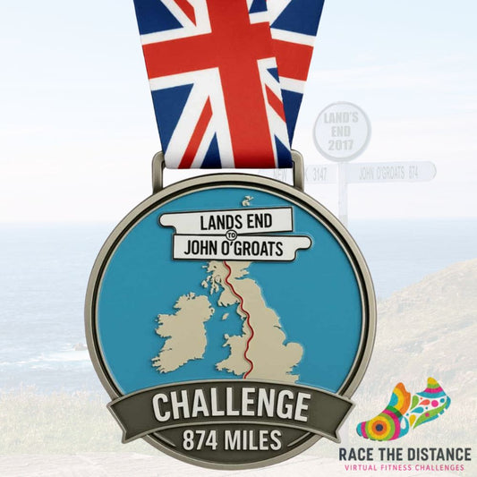 Land’s End to John O’Groats – 874 Mile Virtual Challenge