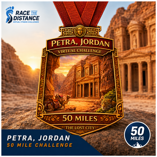 Petra, Jordan 50 Mile Virtual Challenge