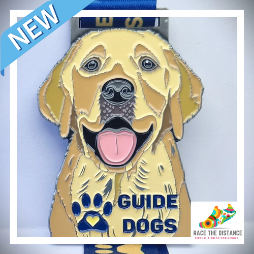 Guide Dogs Challenge. 2k, 5k, 10k, half, marathon