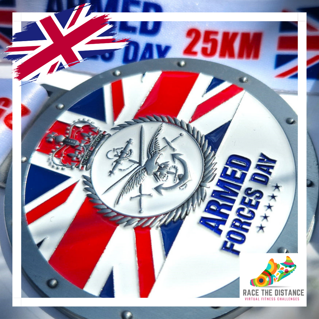 Armed Forces Day 25km Challenge *live tracking map*