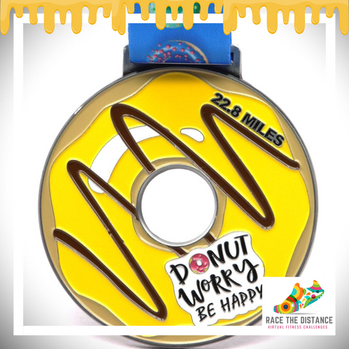 DO-NUT Worry, 22.8 mile challenge *live tracking map*