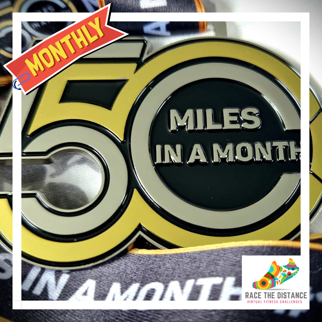 50 Miles in August Challenge*Live tracking map*