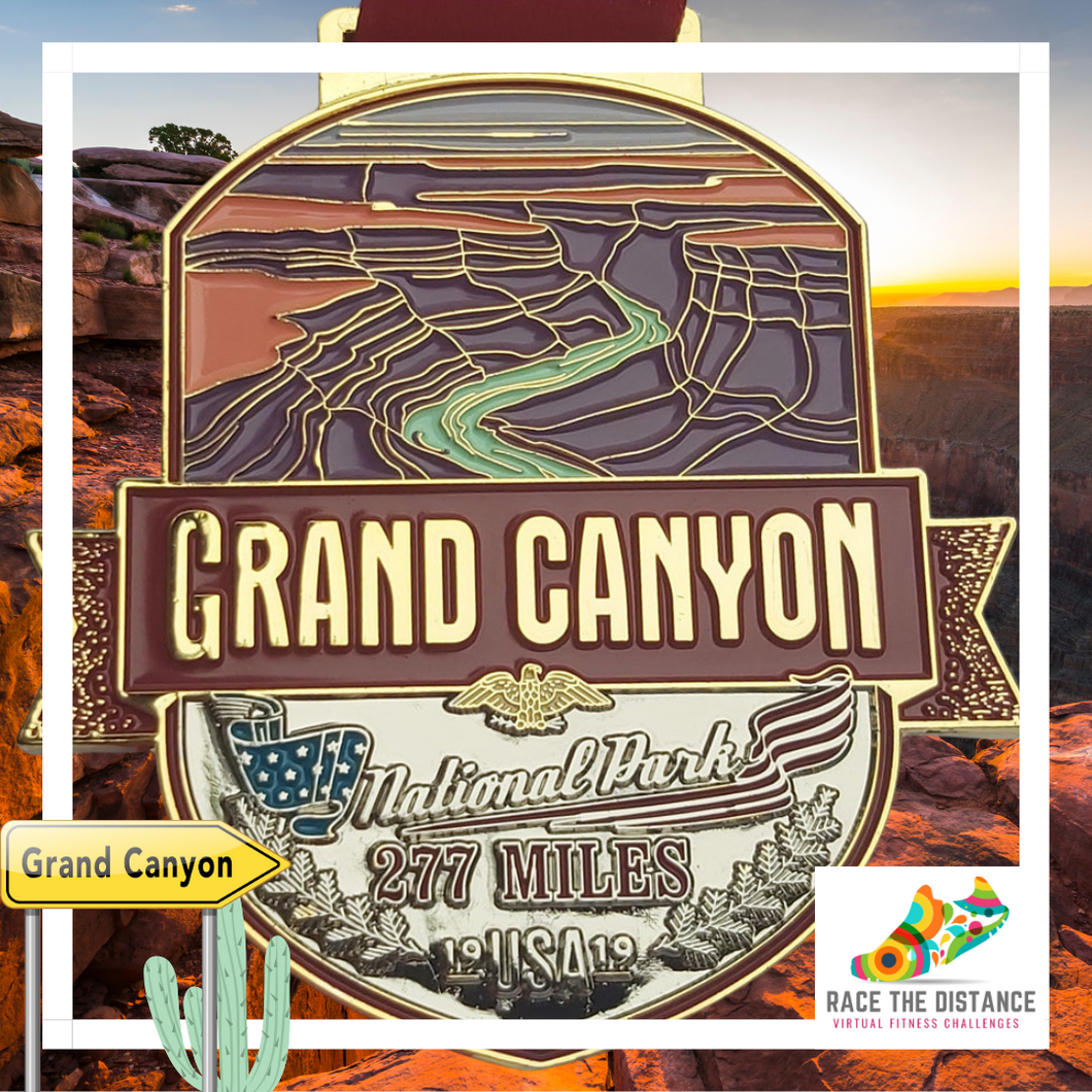 GRAND CANYON 277 mile Challenge. live tracking map