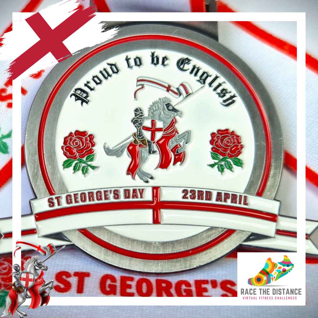 St George's Day Challenge 2024 (2k,5k,10k, half or marathon)