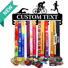 Custom Triathlon Medal Hanger