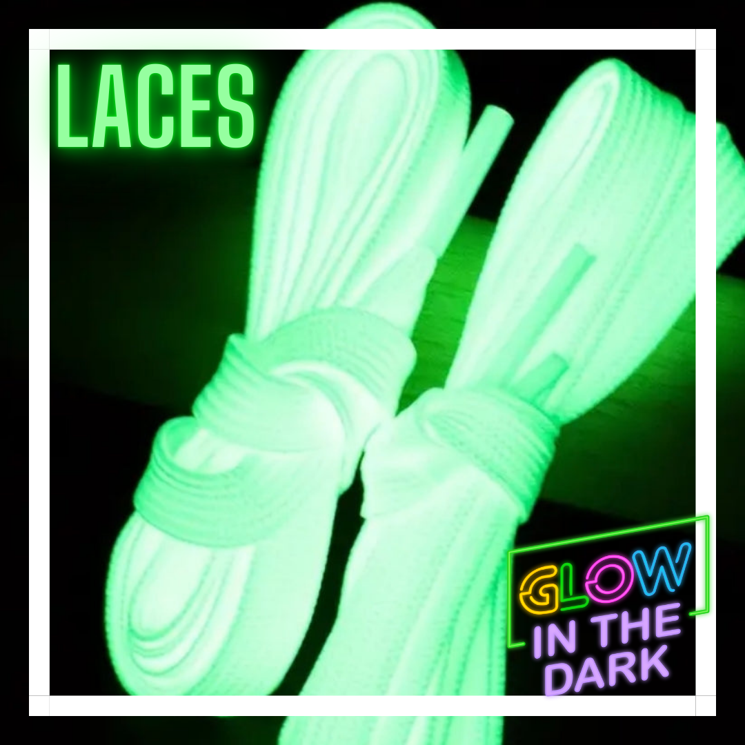 Glow in the Dark laces.