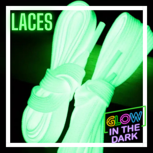 Glow in the Dark laces.