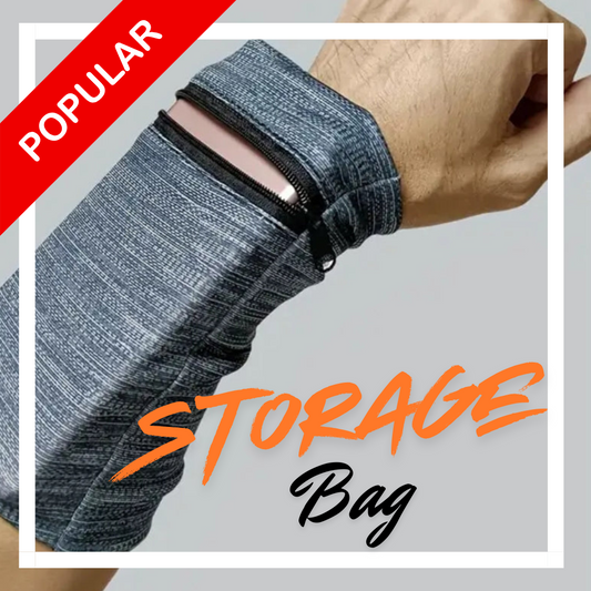 Running Wrist band storage bag