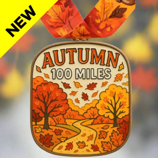 Autumn 2025 100 Mile Challenge *live tracking map*