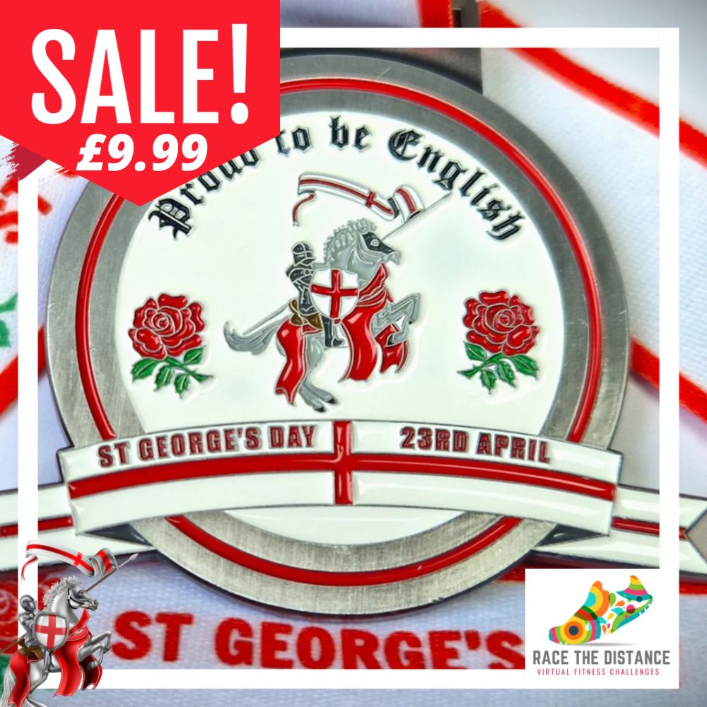 St George's Day Challenge 2024 (2k,5k,10k, half or marathon)