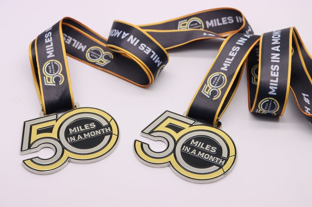 50 Miles in August Challenge*Live tracking map*