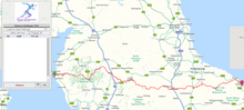 Coast to Coast 192 Mile challenge *live tracking map*