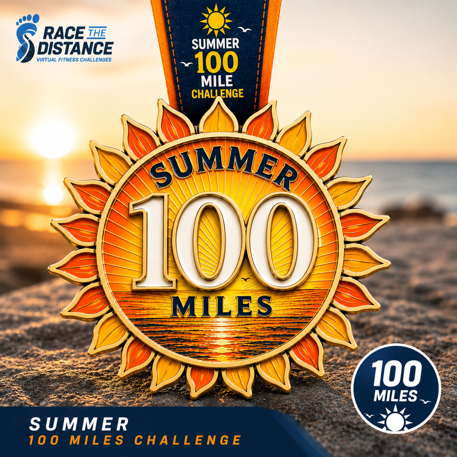 Race The Distance Virtual Running Events - Run, Medals, Raise Money
