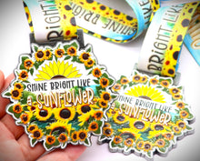 Shine Bright Like a Sunflower! 2k, 5k, 10k, half, mara