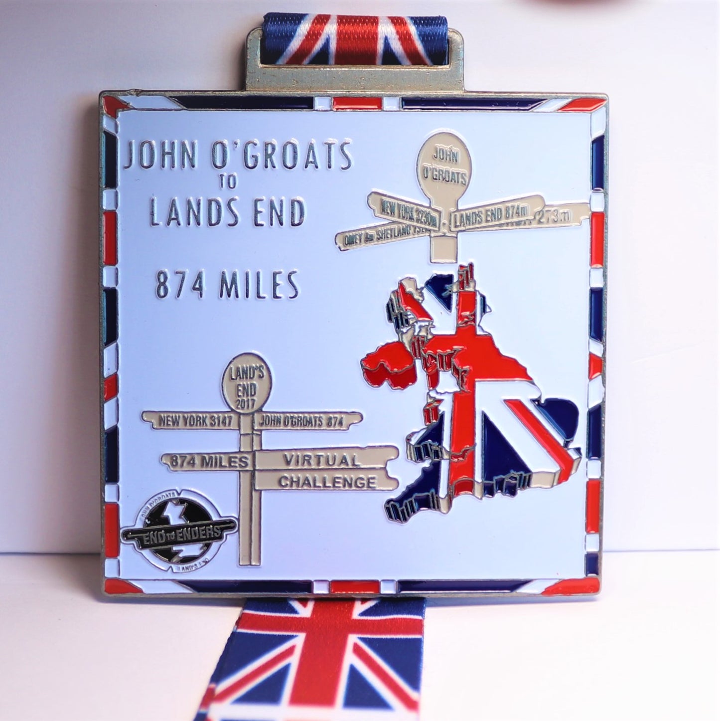 Lands End To John O'Groats 874 Mile *Tracking Map*
