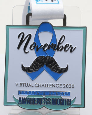 Movember November Challenge - 1 Mile, 2K, 5K, 10K, Half Marathon and Full Marathon