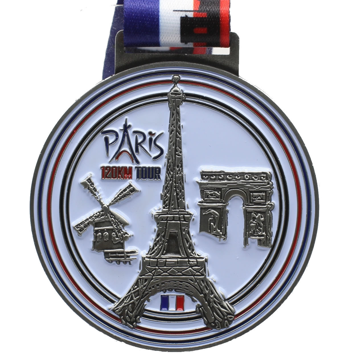 The 120km Paris Tour Challenge* Tracking Map*