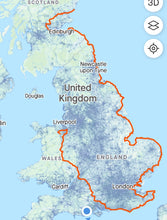 2023: 3.5 Million Steps Annual Challenge, Full Tracking Map