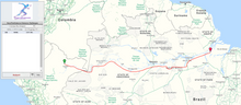 Across the Amazon 1725 mile Challenge *interactive tracking map*